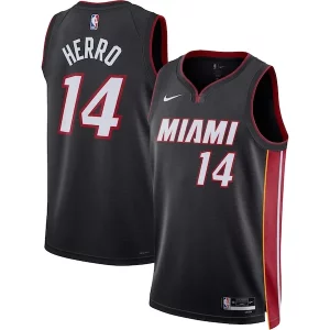 Tyler Herro Commémoratif Miami Heat Nike Unisex Swingman Jersey Icon Edition Black
