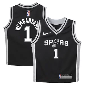 Victor Wembanyama Unique San Antonio Spurs Nike Toddler Swingman Player Jersey Icon Edition Black