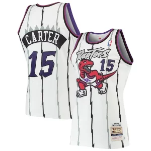 Vince Élégant Carter Toronto Raptors 1998/99 Hardwood Classics Authentic Jersey White