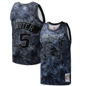 Vince Carter Toronto Raptors Hardwood Classics 1998/99 Uniques Tie Dye Swingman Jersey Black