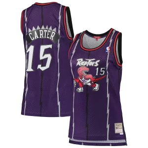 Vince Carter Toronto Raptors Authentique Women's 1998/99 Hardwood Classics Swingman Jersey Purple