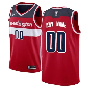 Washington Wizards Premium Nike Swingman Custom Jersey Red Icon Edition