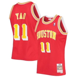 Yao Exquisite Ming Houston Rockets 2004/05 Hardwood Classics Swingman Jersey Red