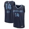 Zach Edey Memphis Refiné Grizzlies 2024 NBA Draft Fast Break Player Jersey Icon Edition Navy