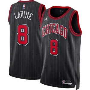 Zach LaVine Chicago Bulls Jordan Stylish Brand Unisex Swingman Jersey Statement Edition Black