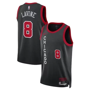 Zach LaVine Chicago Bulls Nike Unisex 2023/24 Swingman Jersey Black City Edition Gracieux