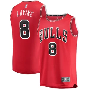 Zach LaVine Gracieux Chicago Bulls Youth Fast Break Replica Player Jersey Icon Edition Red