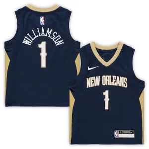 Zion Dashing Williamson New Orleans Pelicans Nike Preschool Replica Jersey Icon Edition Navy