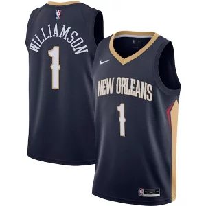Zion Williamson New Orleans Pelicans Nike Swingman Jersey Personalisable Navy Icon Edition