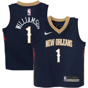 Zion Williamson Dashing New Orleans Pelicans Nike Toddler Swingman Player Jersey Icon Edition Navy