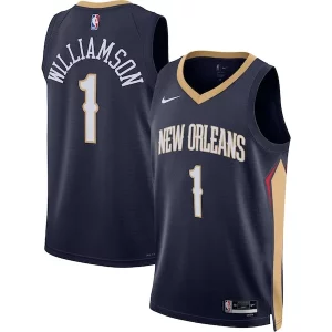 Zion Williamson New Orleans Pelicans Nike Unisex Swingman Jersey Icon Edition Splendide Navy/White