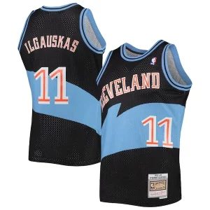Zydrunas Ilgauskas Cleveland Cavaliers Hardwood Unique Classics Swingman Jersey Black